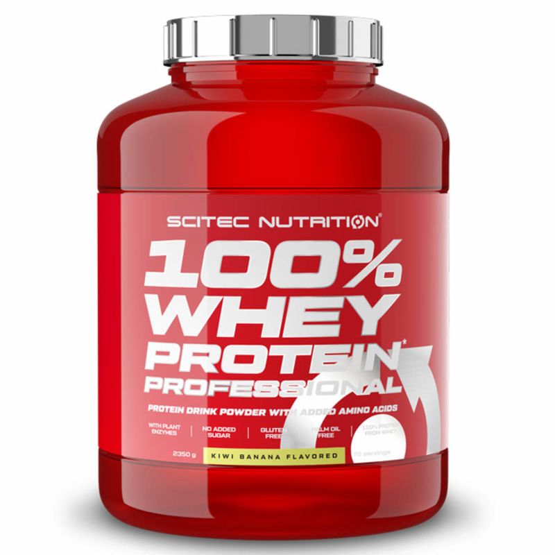 Scitec Nutrition 100% Whey Protein Professional 2350g Kiwi Banane