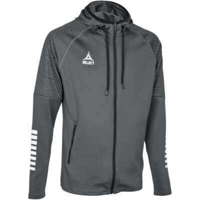 Select Monaco Kapuzenjacke Kinder v24 grau weiss 12 Jahre