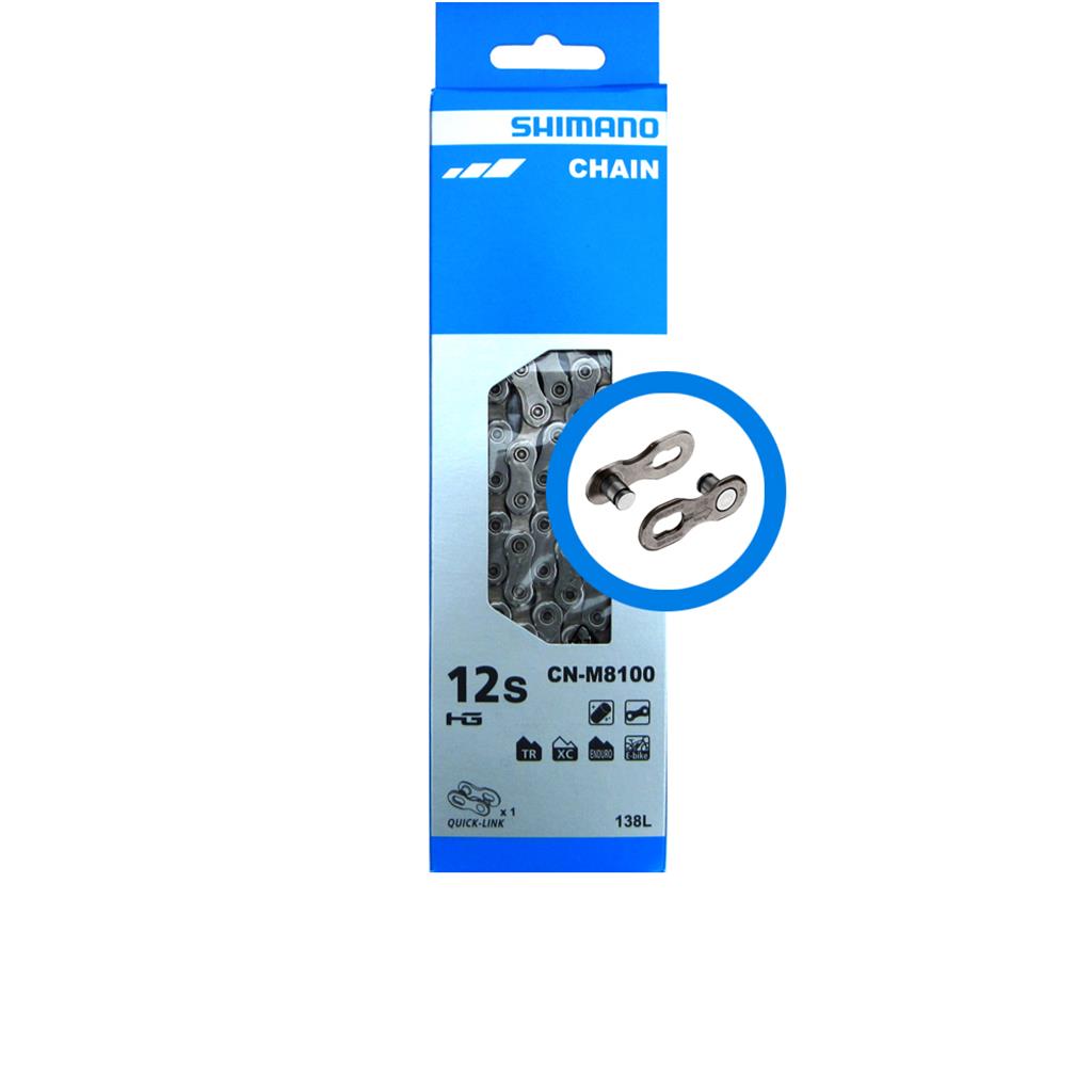 Shimano 12s Kette M8100Q 138-Glieder