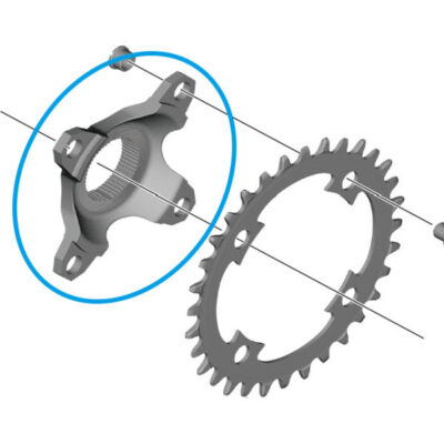 SHIMANO 4-Arm Adapter für STEPS Kettenblatt CR-EM800