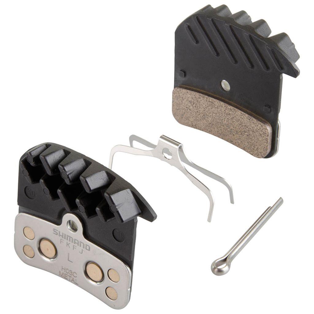 Shimano Discbeläge Metall H03C-MF 4 Kolben mit Kühlrippen