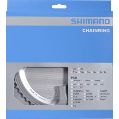 SHIMANO Kettenblatt 105 FC-5800 53 Zähne Silber