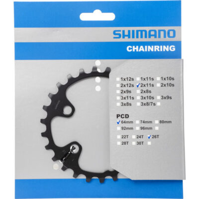 SHIMANO Kettenblatt DEORE FC-M5100 26 Zähne