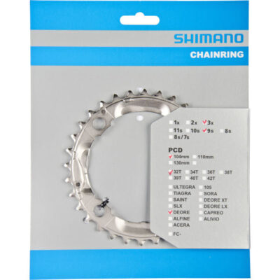SHIMANO Kettenblatt DEORE FC-M531, FC-M532, FC-M533, FC-M542 32 Zähne