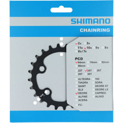 SHIMANO Kettenblatt DEORE FC-M6000-2 24 Zähne