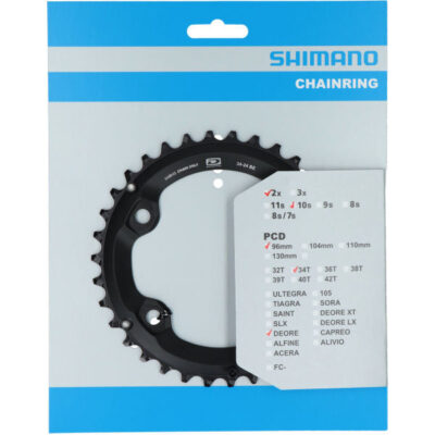 SHIMANO Kettenblatt DEORE FC-M6000-2 34 Zähne