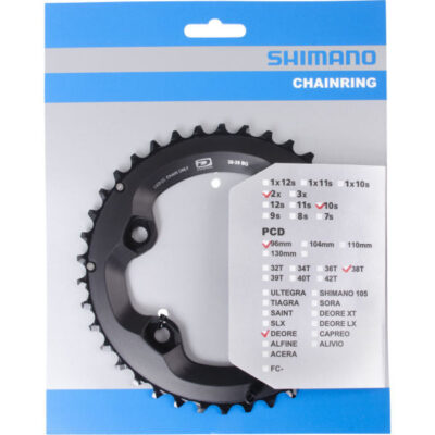 SHIMANO Kettenblatt DEORE FC-M6000-2 38 Zähne