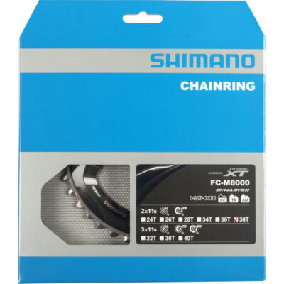 SHIMANO Kettenblatt DEORE XT FC-M8000 38 Zähne