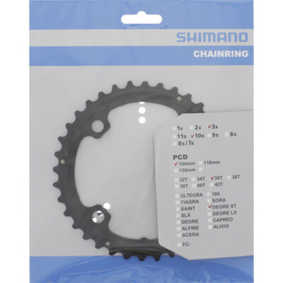 SHIMANO Kettenblatt DEORE XT FC-T780, FC-T781 36 Zähne