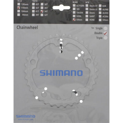 SHIMANO Kettenblatt FC-2350 34 Zähne Silber