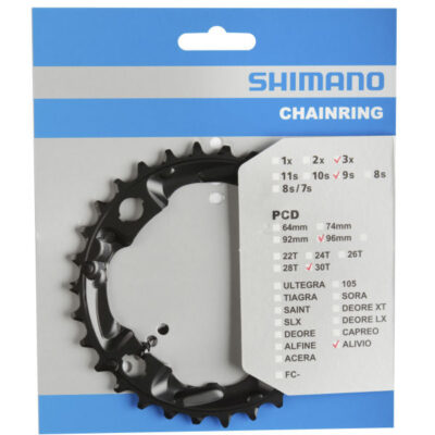 SHIMANO Kettenblatt FC-M4000, FC-M4050 30 Zähne