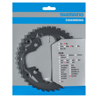 SHIMANO Kettenblatt FC-M4000, FC-M4050 40 Zähne