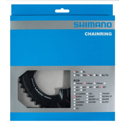 SHIMANO Kettenblatt FC-R3000 50 Zähne Schwarz
