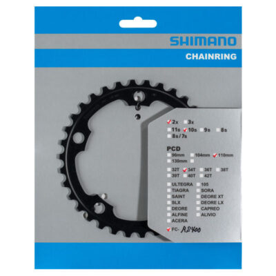 SHIMANO Kettenblatt FC-RS400 34 Zähne