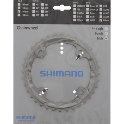 SHIMANO Kettenblatt FC-T551 36 Zähne (AL)