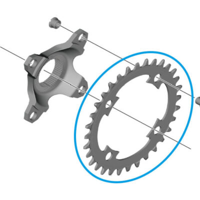 SHIMANO Kettenblatt STEPS CR-EM800 32Z