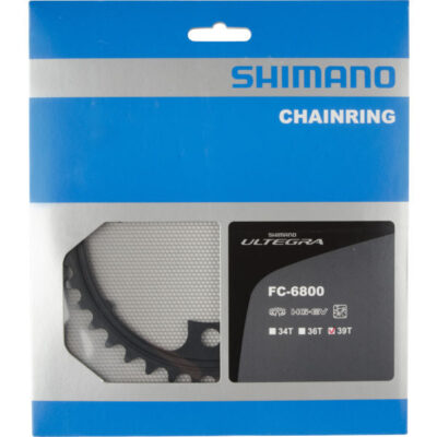 SHIMANO Kettenblatt ULTEGRA FC-6800 39 Zähne Schwarz
