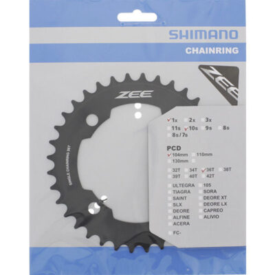 SHIMANO Kettenblatt ZEE FC-M640, FC-M645 36 Zähne