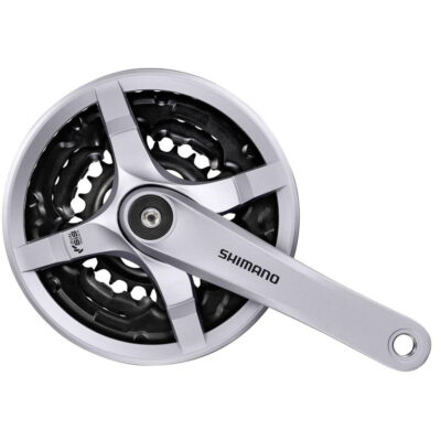 Shimano Kurbelgarnitur TY501 175 4K 423424Sil