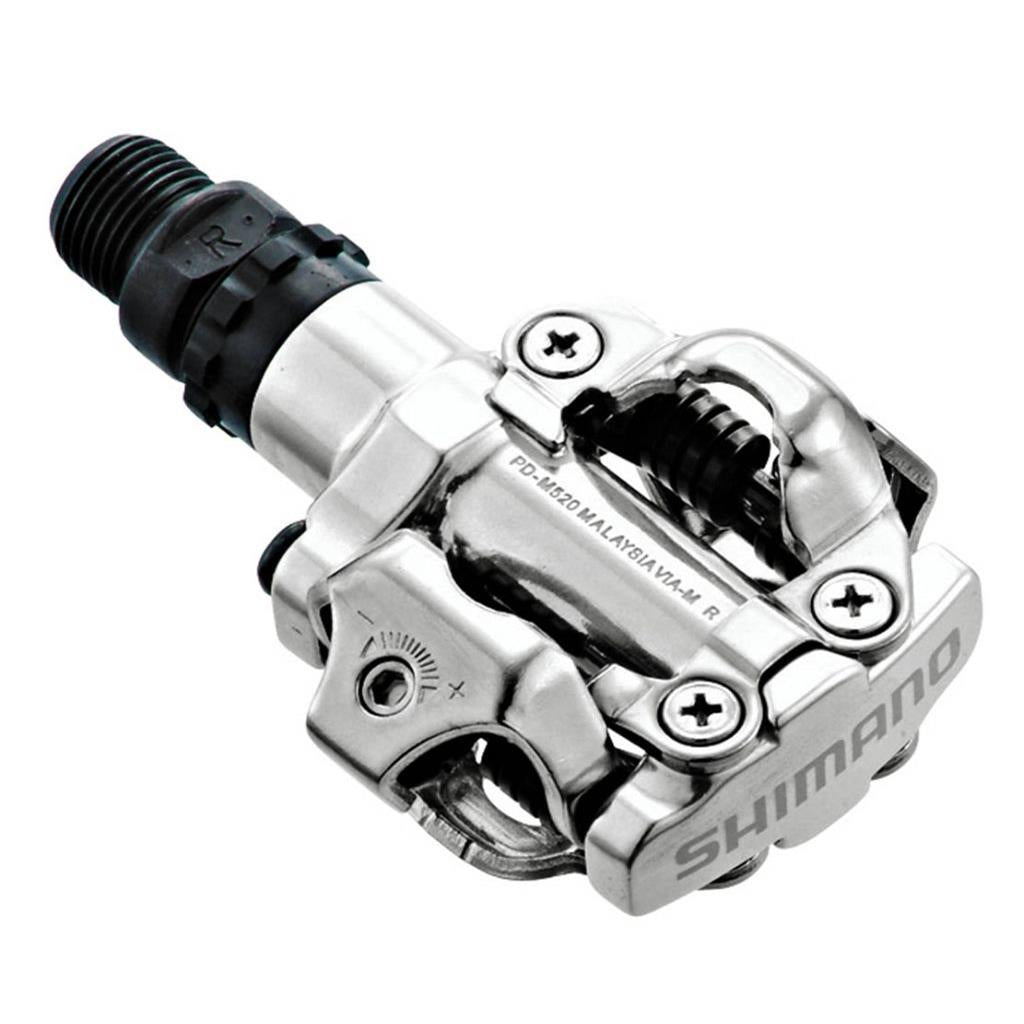 Shimano Pedal M520 silber