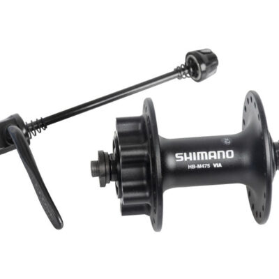 SHIMANO Vorderradnabe HB-M475 6-Loch Schnellspanner