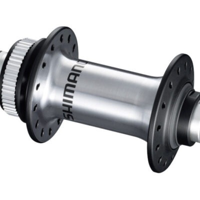 SHIMANO Vorderradnabe HB-RS770 Center-Lock 28 Loch Steckachse E-Thru 100x12 mm Silber