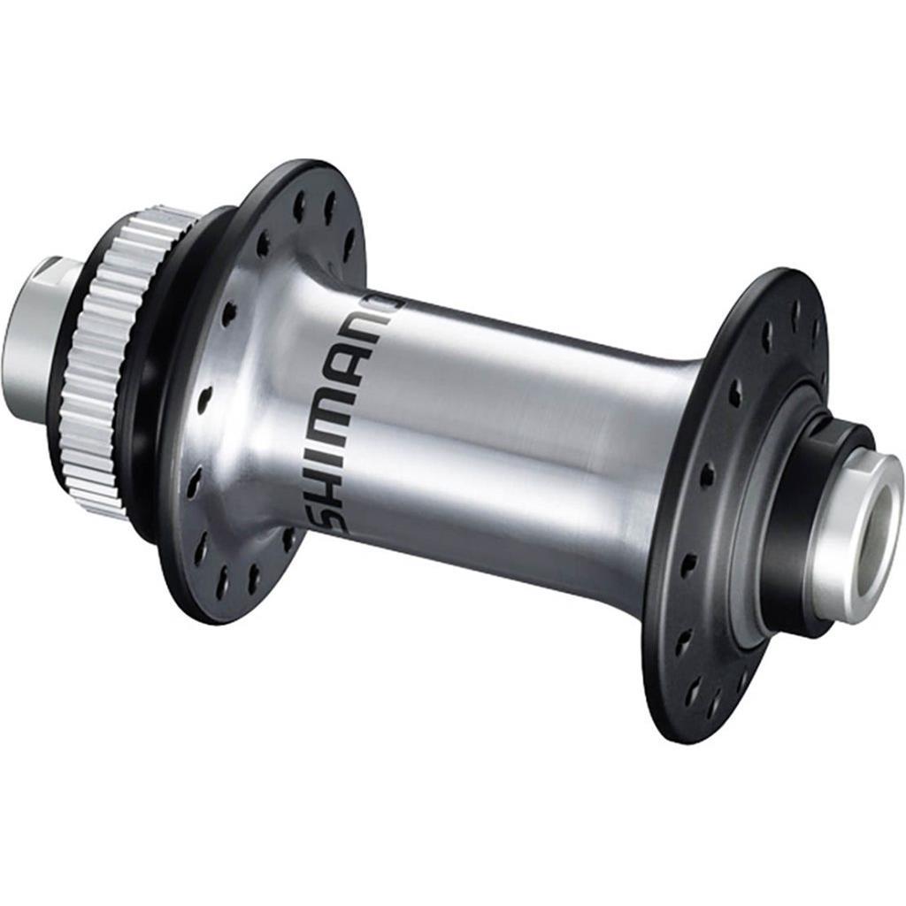 SHIMANO Vorderradnabe HB-RS770 Center-Lock 36 Loch Steckachse E-Thru 100x12 mm Silber