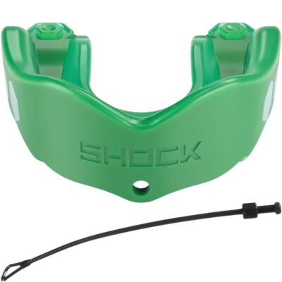 Shock Doctor Gel Max Mundschutz mit Strap - grün