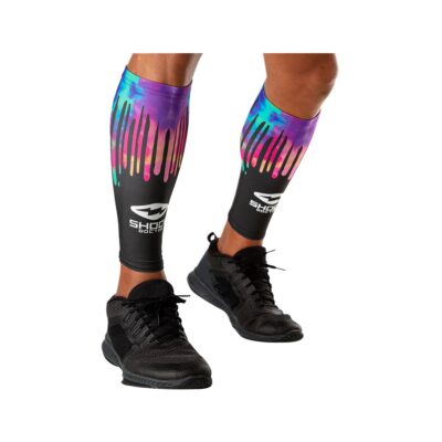 Shock Doctor Showtime Compression Calf Sleeves - Tie Dye Drip M