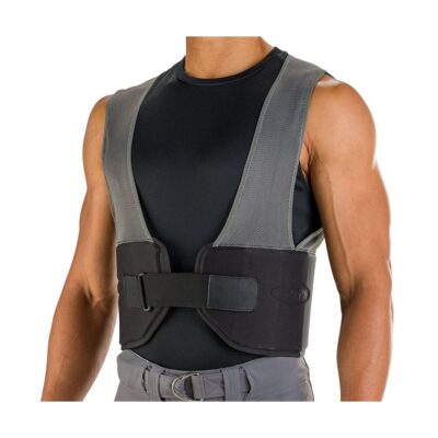Shock Doctor Showtime Football Rib Vest, Football Rippenweste - schwarz Gr. YS