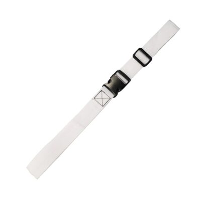 Shruumz Gürtel, Flagfootball Gürtel, 115cm - weiß/schwarz