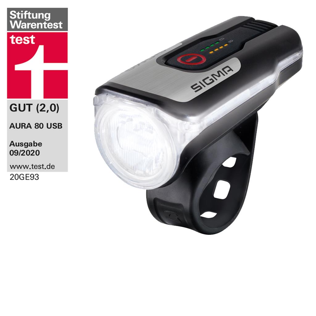 Sigma Aura 80 USB Frontleuchte