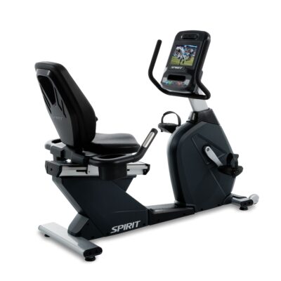 Spirit Fitness CR900 TFT Silber Studio-Liegeergometer