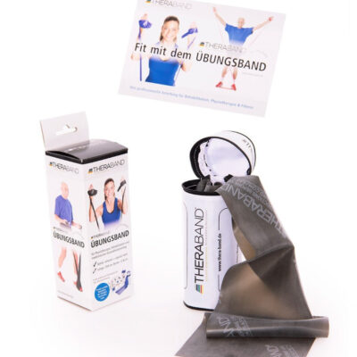 Thera-Band Übungsband im Beutel (2,5 m) Spezial Stark/Schwarz