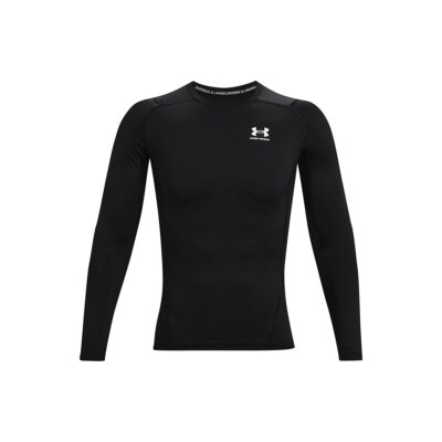 UA HeatGear® Armour Compression Long Sleeve schwarz M