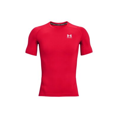Under Armour HeatGear® Compression Short Sleeve rot L