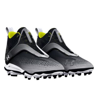Under Armour Highlight Hammer MC Footballschuhe, 3025085 - schwarz/weiß Gr.9.5 US