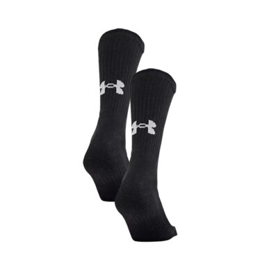 Under Armour Training Cotton Crew Socks - schwarz XL