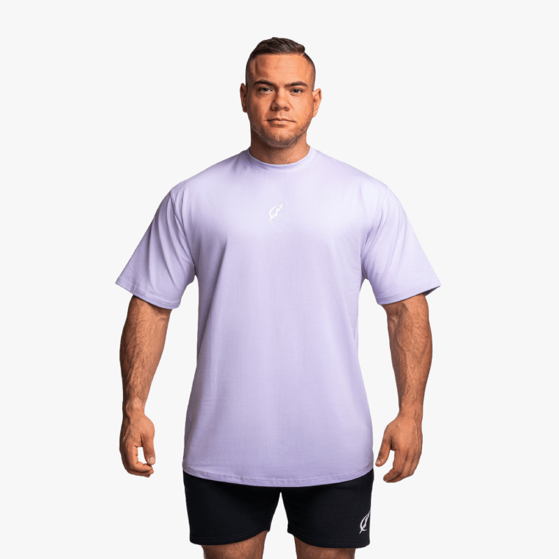 Climaqx Varsity Oversize ShirtLavendel / XXXXL