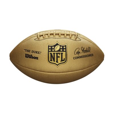 Wilson American Football Fanball GOLD The Duke, Senior