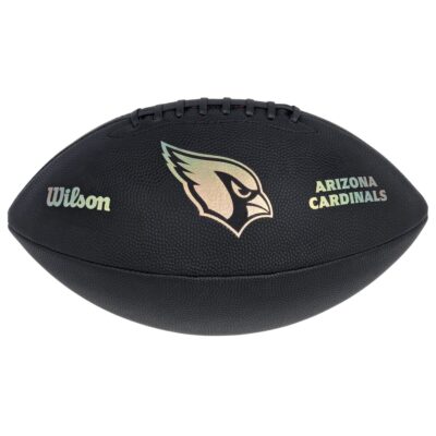 Wilson NFL Arizona Cardinals Metallic Premiere Football Offizielle Größe 9 - schwarz