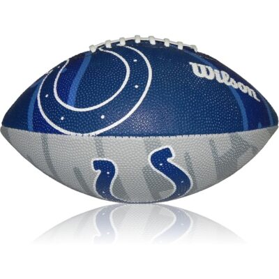 Wilson NFL Junior Indianapolis Colts Logo Football