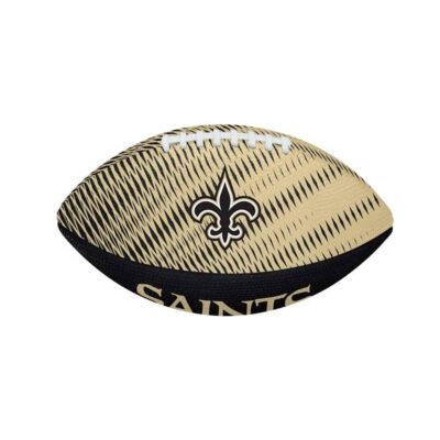 Wilson NFL Junior Tailgate New Orleans Saints Logo Football