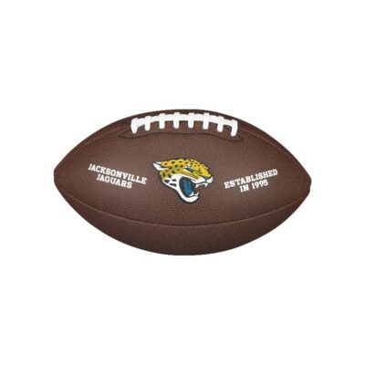 Wilson NFL Team Logo Composite Football Jacksonville Jaguars