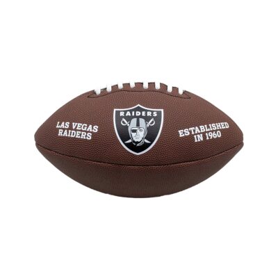 Wilson NFL Team Logo Composite Football Las Vegas Raiders