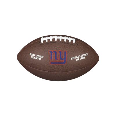 Wilson NFL Team Logo Composite Football New York Giants