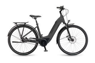 WINORA Tria N8f Low Microchip Grey glossy glänzend - Microchip Grey Glossy Glänzend / 41