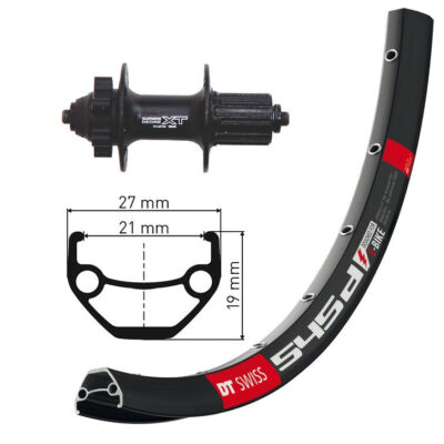 Winora H-Rad 26x1.90 DeoreXT 6L.Disc sz.SSP36L DT Swiss 545 Disc schw.Niro-Spei.(sz)