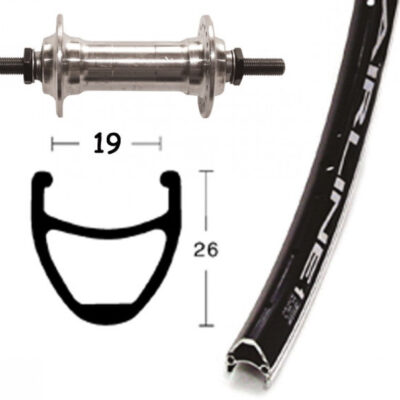 Winora V-Rad 28x1.75Alunabe silber Starr 36L Rodi Airline 1 schwarz Niro-Speiche