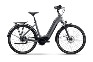 WINORA Tria N8 Low classic red - Microchip Grey Glossy Glänzend / 41